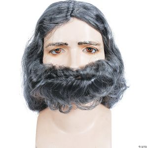 Morris Biblical Set Special Bargain Wig-Gray