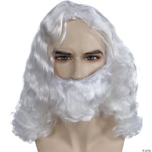 Morris Biblical Set Special Bargain Wig-White