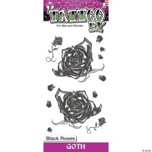 Morris BLACK ROSES GOTH TATTOO