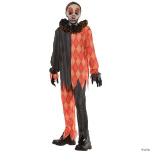 Morris Boys Evil Clown Costume Ur26273