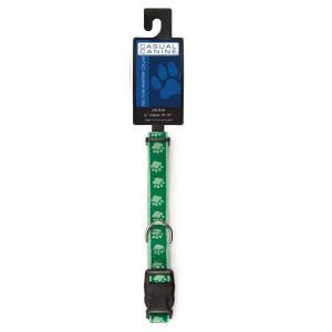 Casual Canine Two-Tone Pawprint Collars