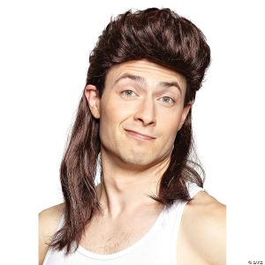Morris Brown Mullet Wig Mr178075