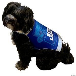 Morris Bud Light Can Dog Costume L-Xl