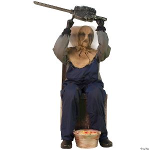 Morris Chainsaw Greeter Animated Prop