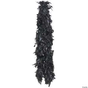 Morris Chandelle Boa With Silver Lurex