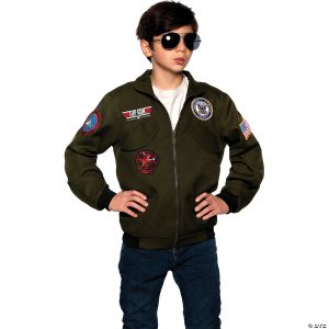 Morris Child Navy Topgun Pilot Jacket Sm
