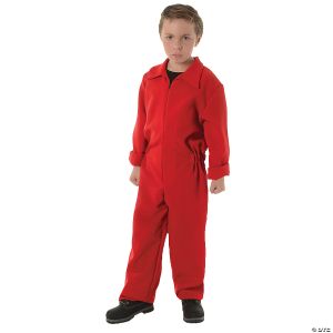 Morris Childs Boiler Suit-Lg Red