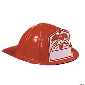 Morris CHILDS FIREMAN HAT-RED