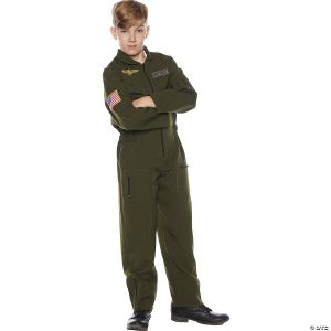 Morris Childs Green Khaki Flight Suit-Lg