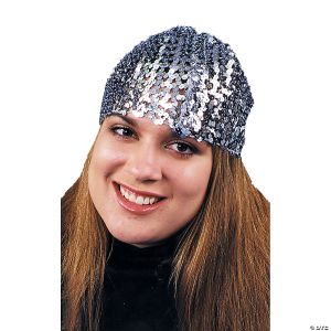Morris CLOCHE SEQUIN HAT-BLACK