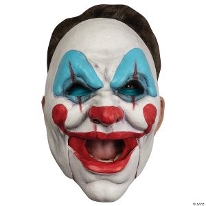 Morris Clown Moving Mouth Latex Mask