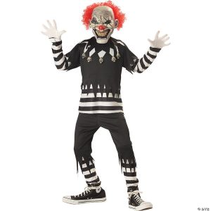 Morris CREEPY CLOWN CHILD LARGE 10-12