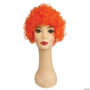 Morris CURLY CLOWN WIG-ORANGE