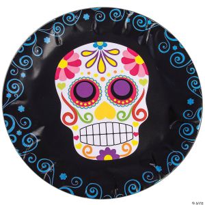 Morris Day Of The Dead Plates Fm77230