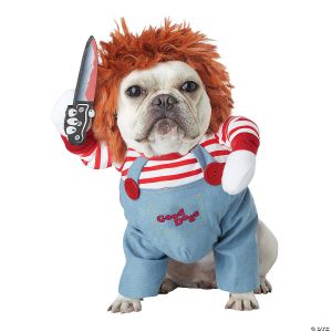 Morris Deadly Doll Dog Costume-Md