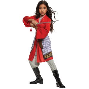 Disguise Girl s Mulan Hero Red Dress Classic Costume Item ID DG104269M