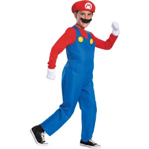 Disguise Nintendo Mario Deluxe Boys Costume Item ID DG10772L