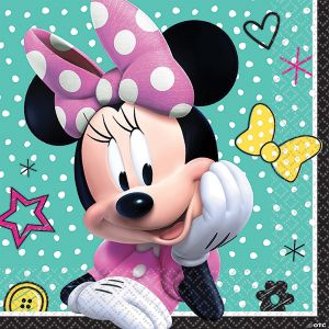 Morris Disney Minnie Mouse Beverage Napkins