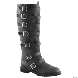 Morris DISTRESSED BOOTS-BLACK SZ 8-9
