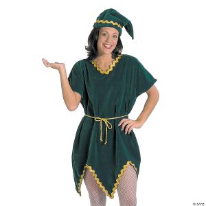 Morris Elf W Gold Ric Velvet Adult Os