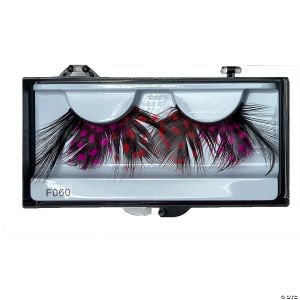 Morris Eyelashes Feather Pink Orange