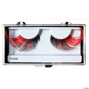 Morris Eyelashes Flare Red Black