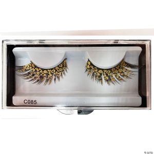 Morris EYELASHES GOLD LEOPARD