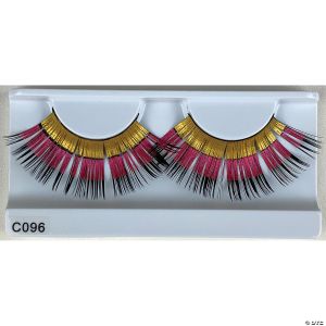 Morris Eyelashes Xl Gd Pk Bk Stripe