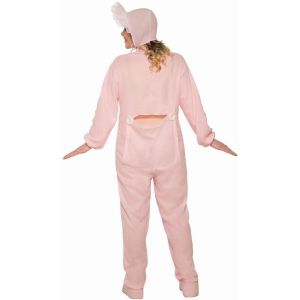 Womens Pink Jammies Costume Pink One Size
