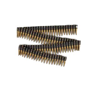 Forum Novelties Deluxe Ammo Belt 60 Inch Bullet Belt Halloween Prop Weapon Gold and Black