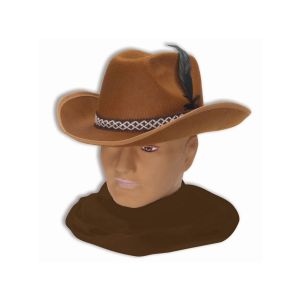 Forum Novelties Felt Cowboy Hat Brown Standard