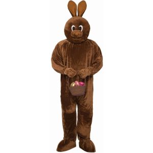 Forum Chocolate Bunny Mascot Costume As Shown Standard