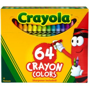 Crayola Crayons Assorted Colors Pack Non Peggable 1 Pack of 3 Piece