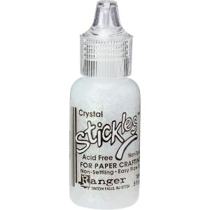 Ranger Stickles Glitter Glue .5oz Crystal 1 Pack of 6 Piece