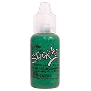 Ranger Stickles Glitter Glue .5oz Green 1 Pack of 6 Piece