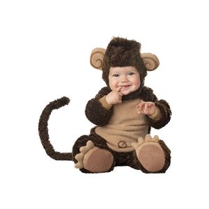 Baby s Lil Monkey Costume Brown Tan Medium 12 18 Months