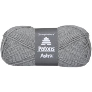Spinrite Patons Astra Yarn Solids Silver Grey 1 Pack of 10 Skein