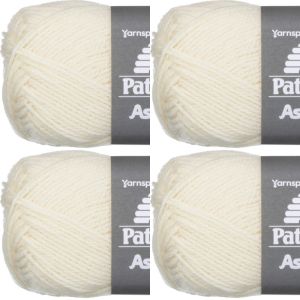 Spinrite Patons Astra Yarn Solids Aran 1 Pack of 4 Skein