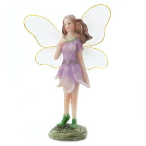 Yard And Garden Minis Large Wing Fairy Resin 2.5 X 4.75 Inches