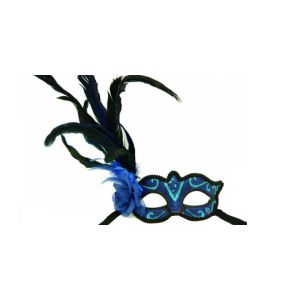 Kbw Women s Venetian Styled Eye Mask Blue