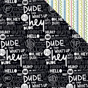 Alex Collection 12 X 12 Double Sided Paper Group Text