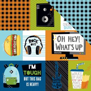 Alex Collection 12 X 12 Double Sided Paper Daily Details