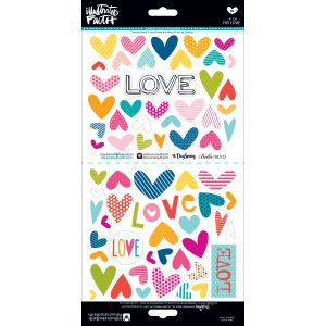 Illustrated Faith Cardstock Stickers His Love