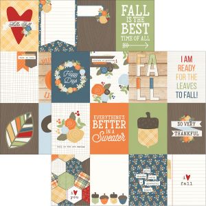 Hello Fall Paper 12X12 Journal 3X4