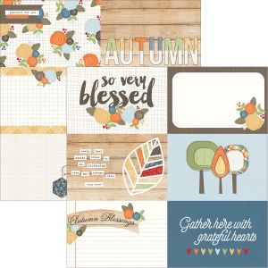 Hello Fall Paper 12X12 Journal 4X6