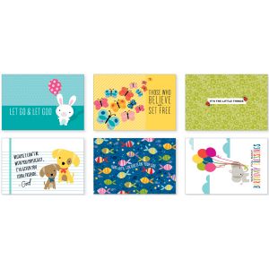 Illustrated Faith Postcards Animals Blessings By Mail