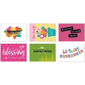 Illustrated Faith Postcards Family Blessings By Mail
