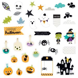 Spooktacular Collection Halloween Paper Pieces