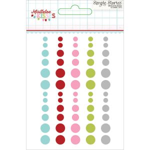 7431 Mistletoe Kisses Enamel Dots