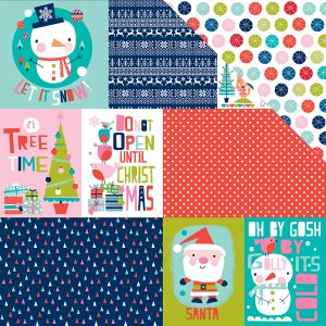 Holly Jolly Christmas Collection 12 X 12 Double Sided Paper Daily Details